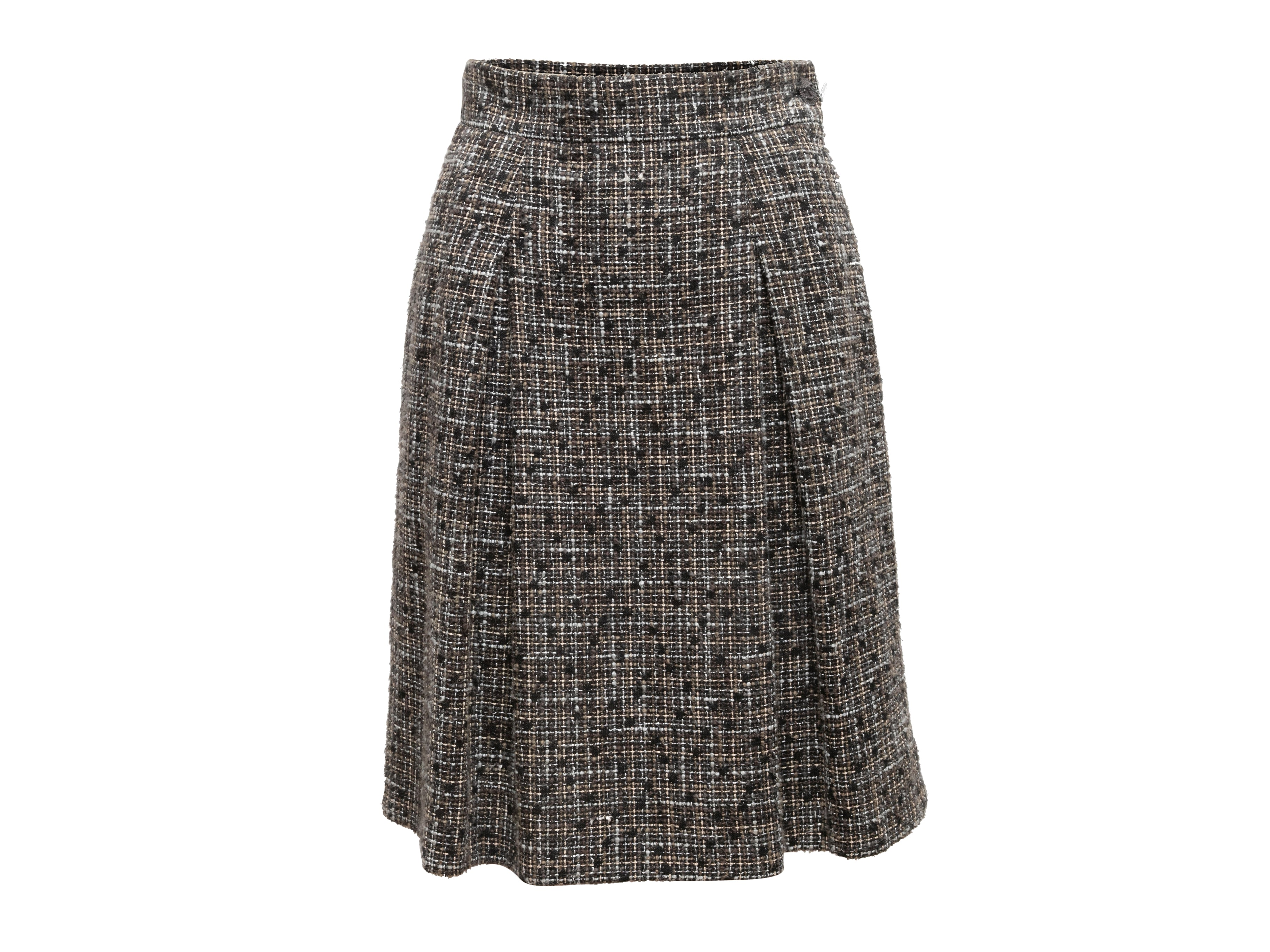 CHANEL tweed PK skirt from 09aw - ひざ丈スカート