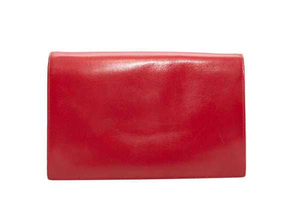 AmaflightschoolShops Revival, Red Louis Vuitton Epi Geometric Sac Pouch  Pochette