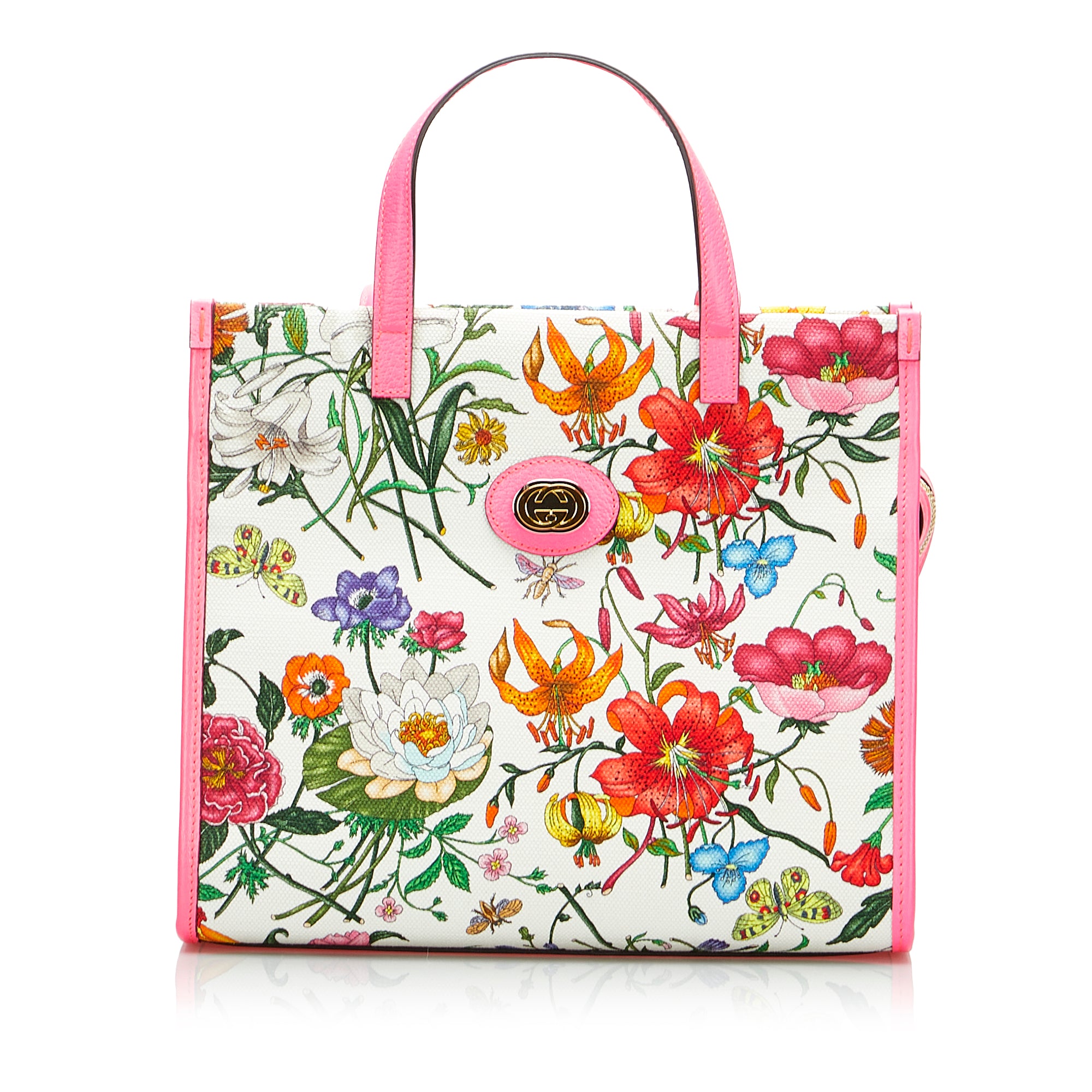 MCM Floral Bucket Bag Review 