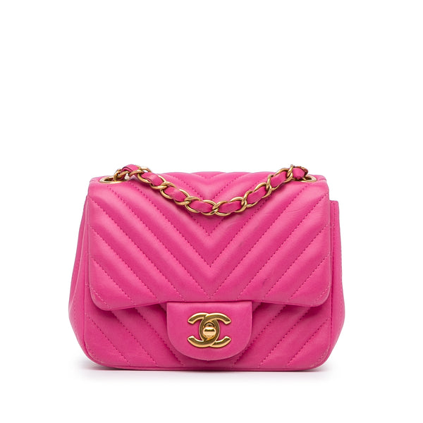 Chanel Chevron Mini Flap Bag 