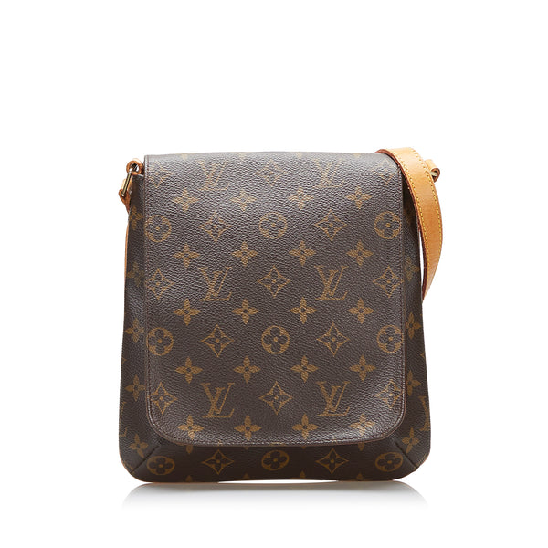 Brown Louis Vuitton Monogram One Handle Flap Satchel, RvceShops Revival