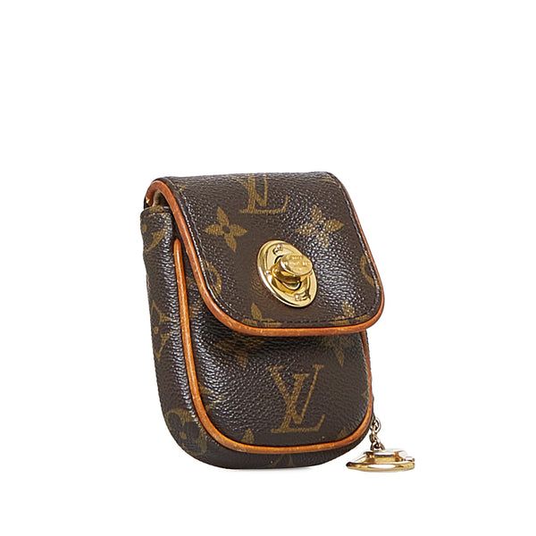 Brown Louis Vuitton Monogram Tulum Pochette Key Chain – Designer Revival