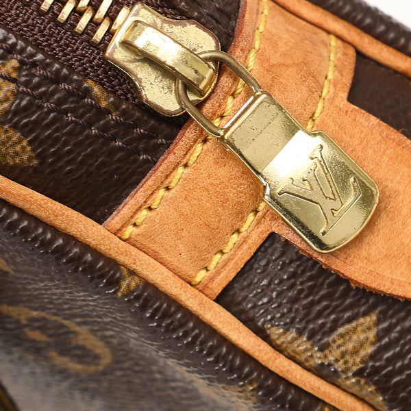 Brown Louis Vuitton Monogram Pochette Marly Bandouliere Crossbody Bag, black louis vuitton epi noctambule bag