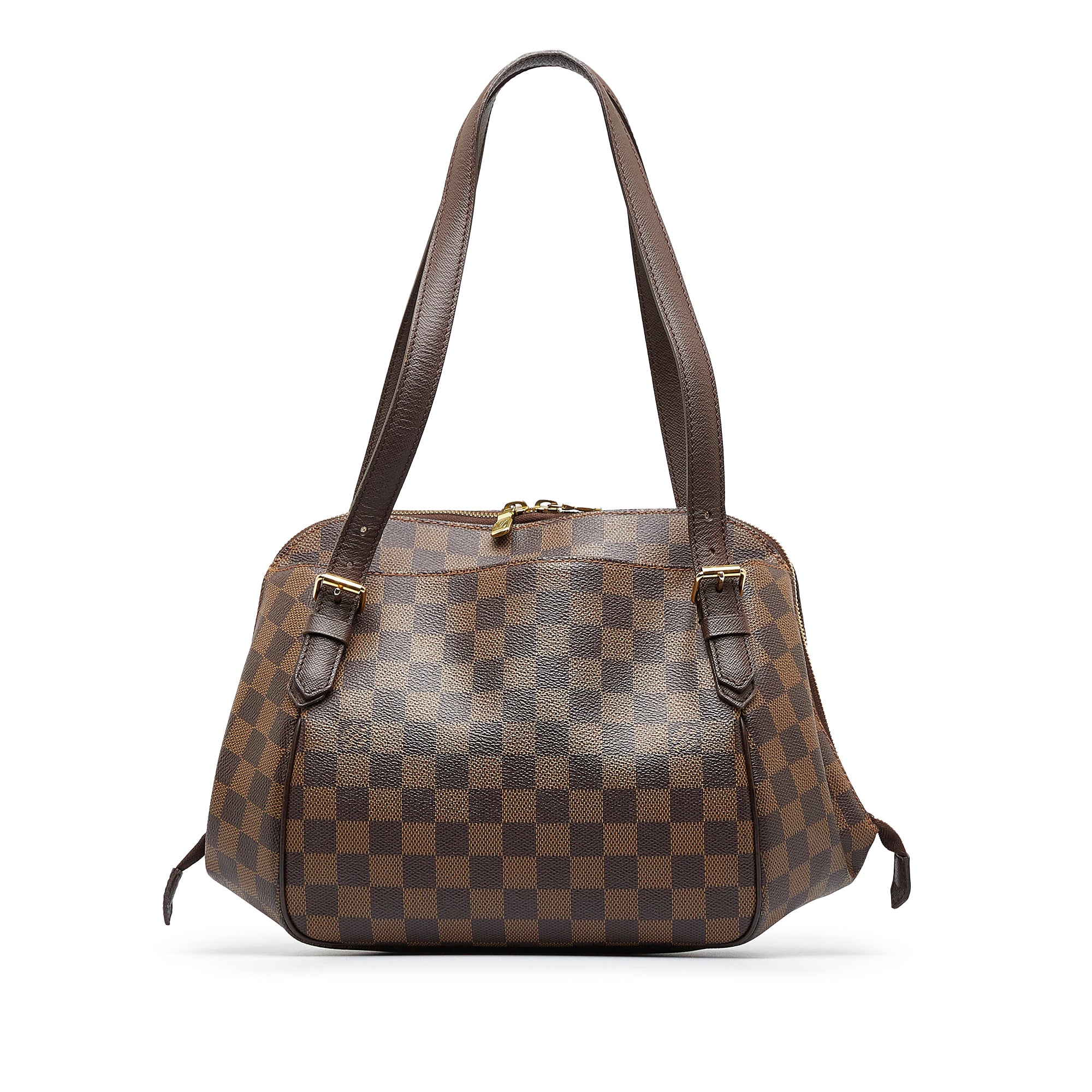 Shop for Louis Vuitton Damier Ebene Canvas Leather Belem MM Bag - Shipped  from USA