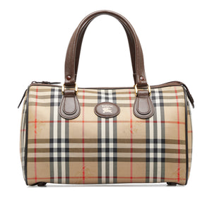 Burberry Nova Check Speedy Bag 30 Brown