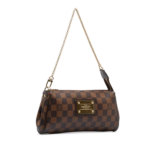 Louis Vuitton - Authenticated Eva Clutch Bag - Cloth Brown for Women, Good Condition
