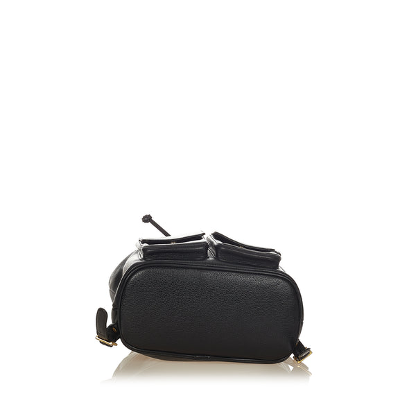 Black MCM x42 Drawstring Neoprene Bag, 127-0Shops Revival