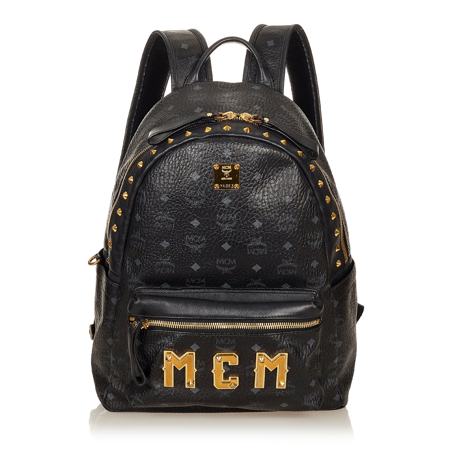 MCM, Bags, Mcm Studded Backpack