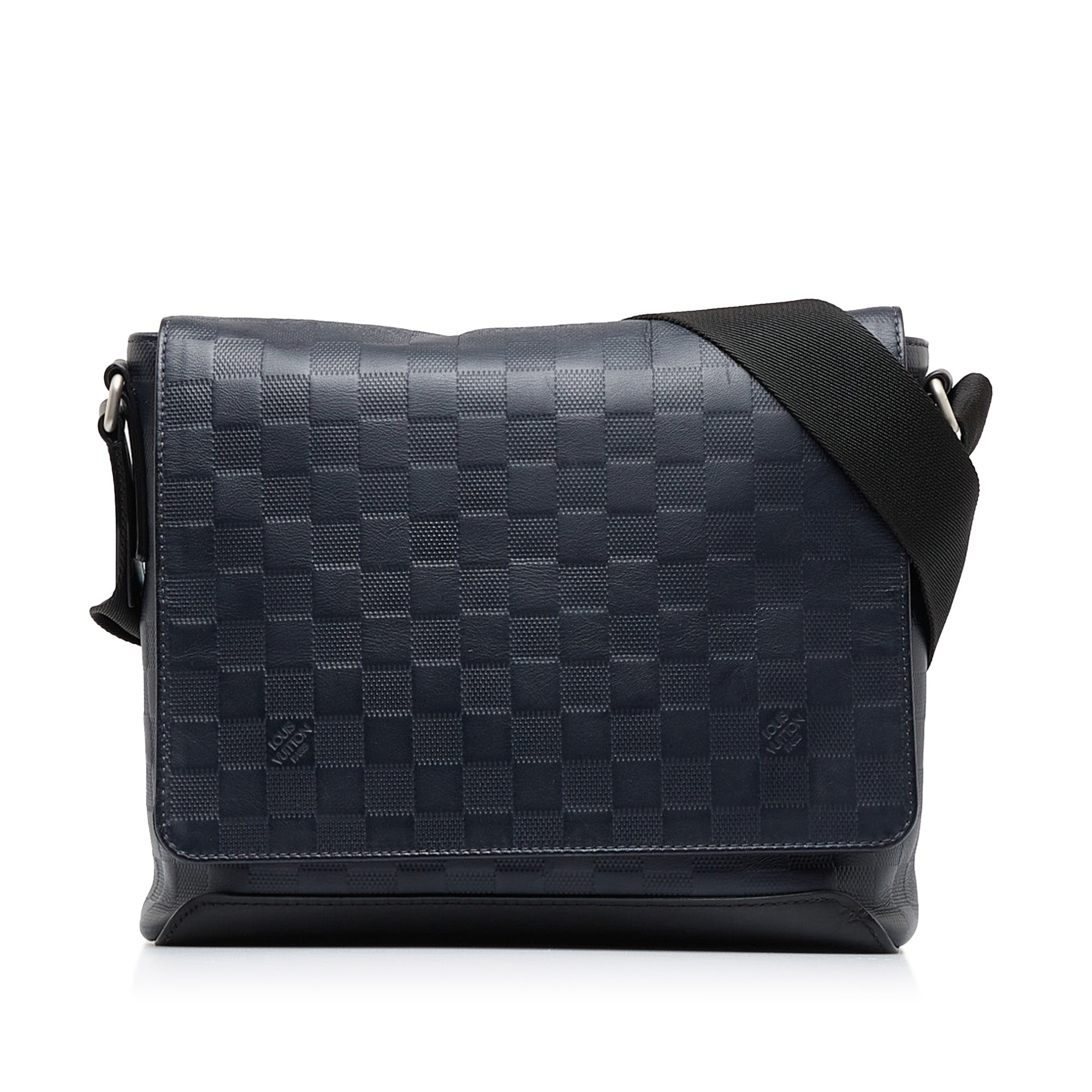 Louis Vuitton Damier Graphite District PM - Grey Messenger Bags