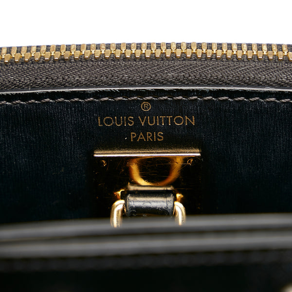 Black Louis Vuitton Mini Edgy Rock Chic City Steamer