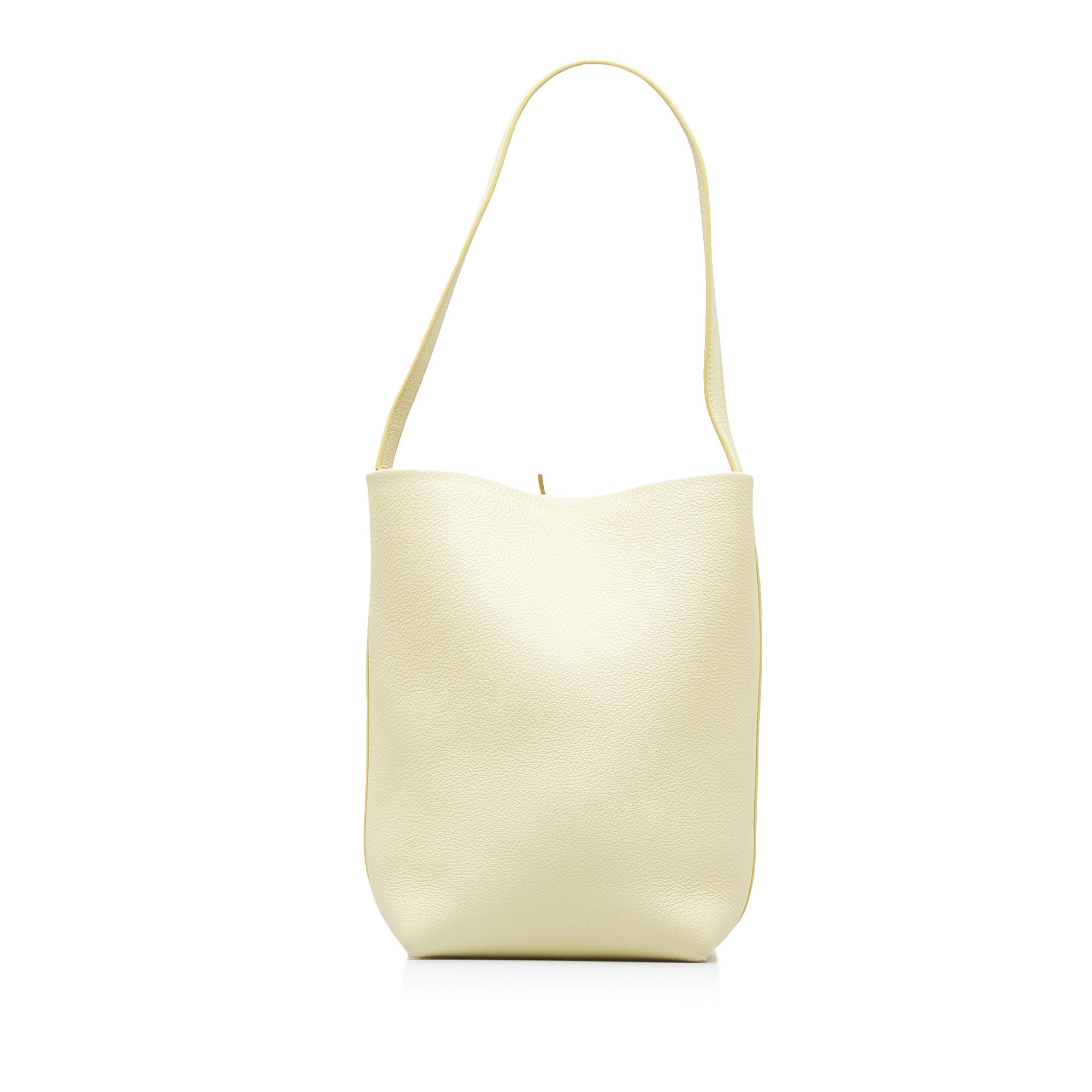 The Row - N/S Park Small Textured-leather Tote - Ivory