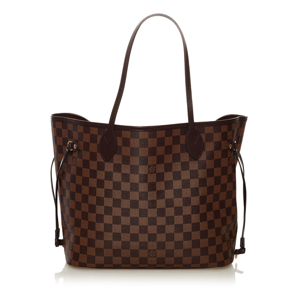 Louis Vuitton Louis Vuitton Bag Neverfull Mm Damier Ebene Tote