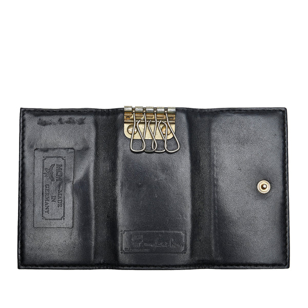 Black MCM Visetos Key Holder  AmaflightschoolShops Revival