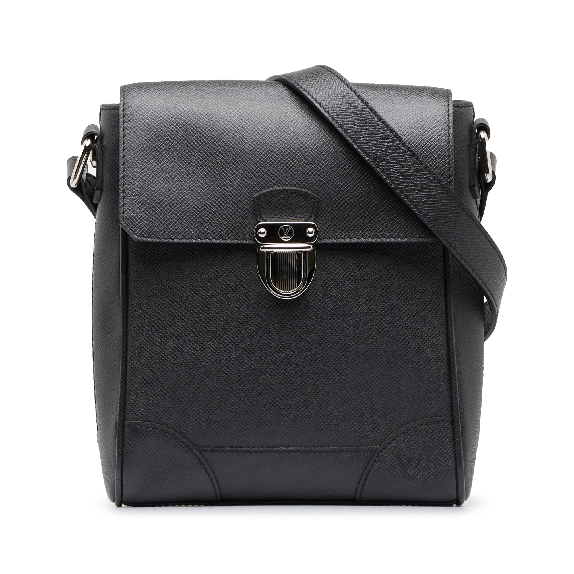 Louis Vuitton Black Suhali Leather L'Absolu de Voyage Bag For Sale