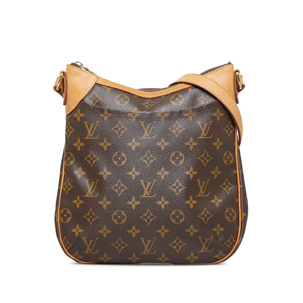 Louis Vuitton Odeon PM Crossbody GREAT Monogram Bag Shoulder Brown