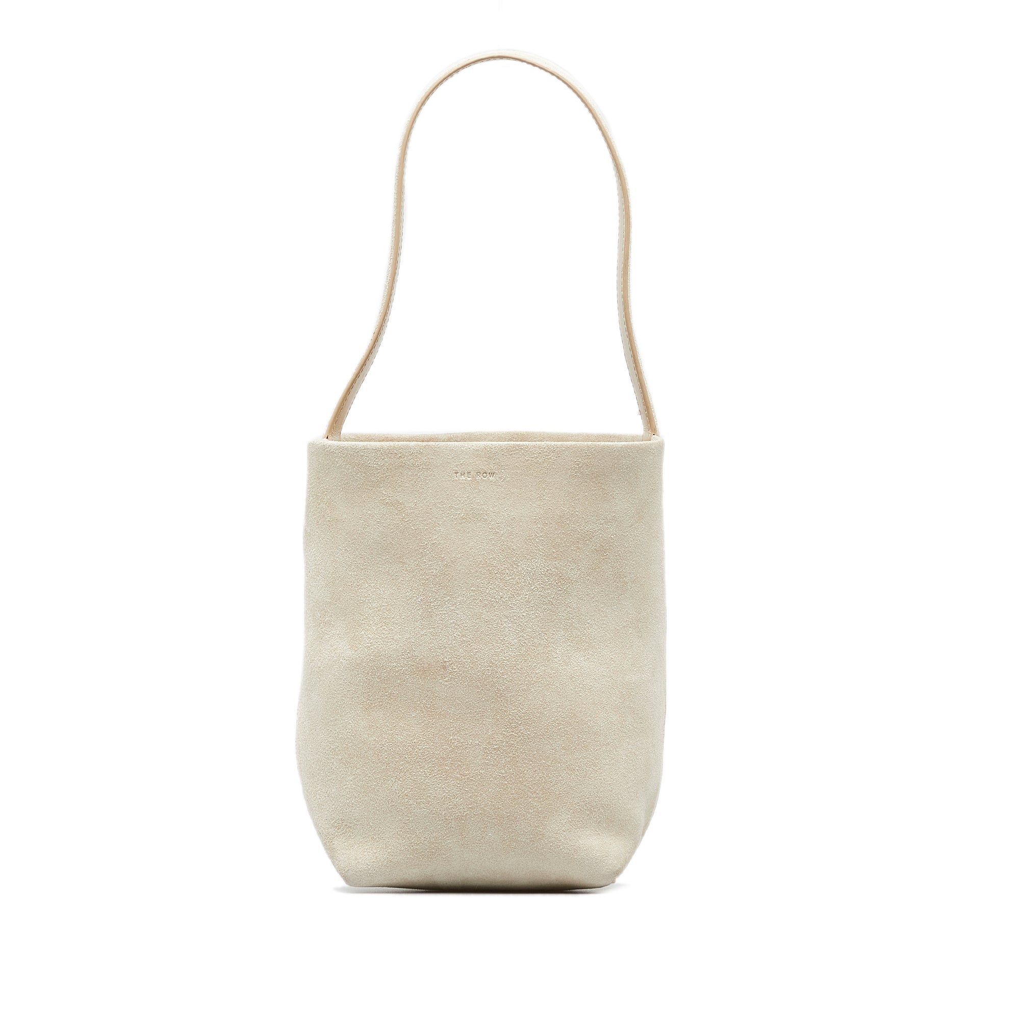 Park Small Leather Shoulder Bag in Beige - The Row