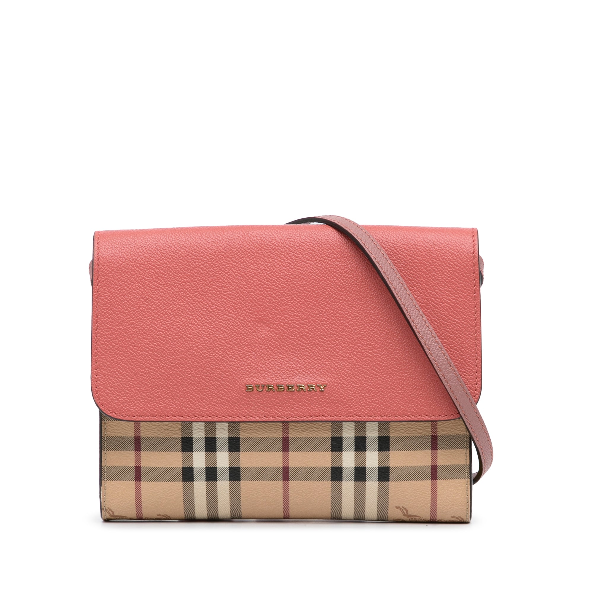 Burberry Haymarket Check Coated Canvas Tote