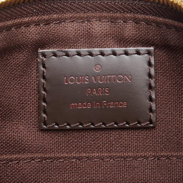 Cra-wallonieShops Revival, Brown Louis Vuitton Damier Ebene Brooklyn Flat  Pochette Crossbody Bag