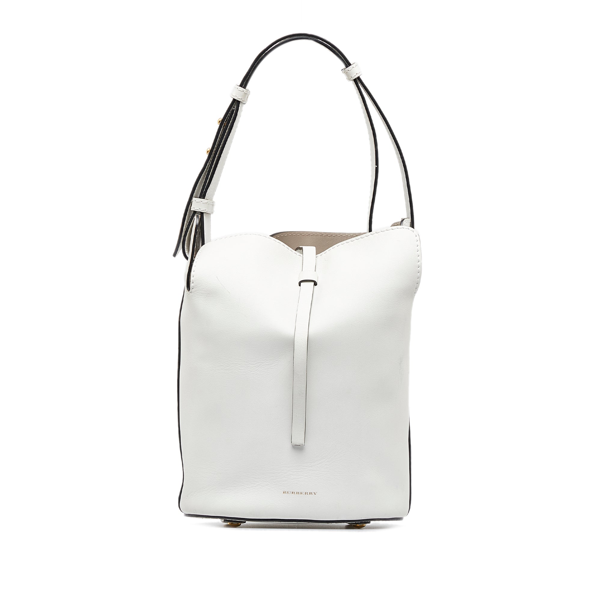 Burberry Bags & Bucket Canvas Exterior Drawstring Handbags for Women, Authenticity Guaranteed