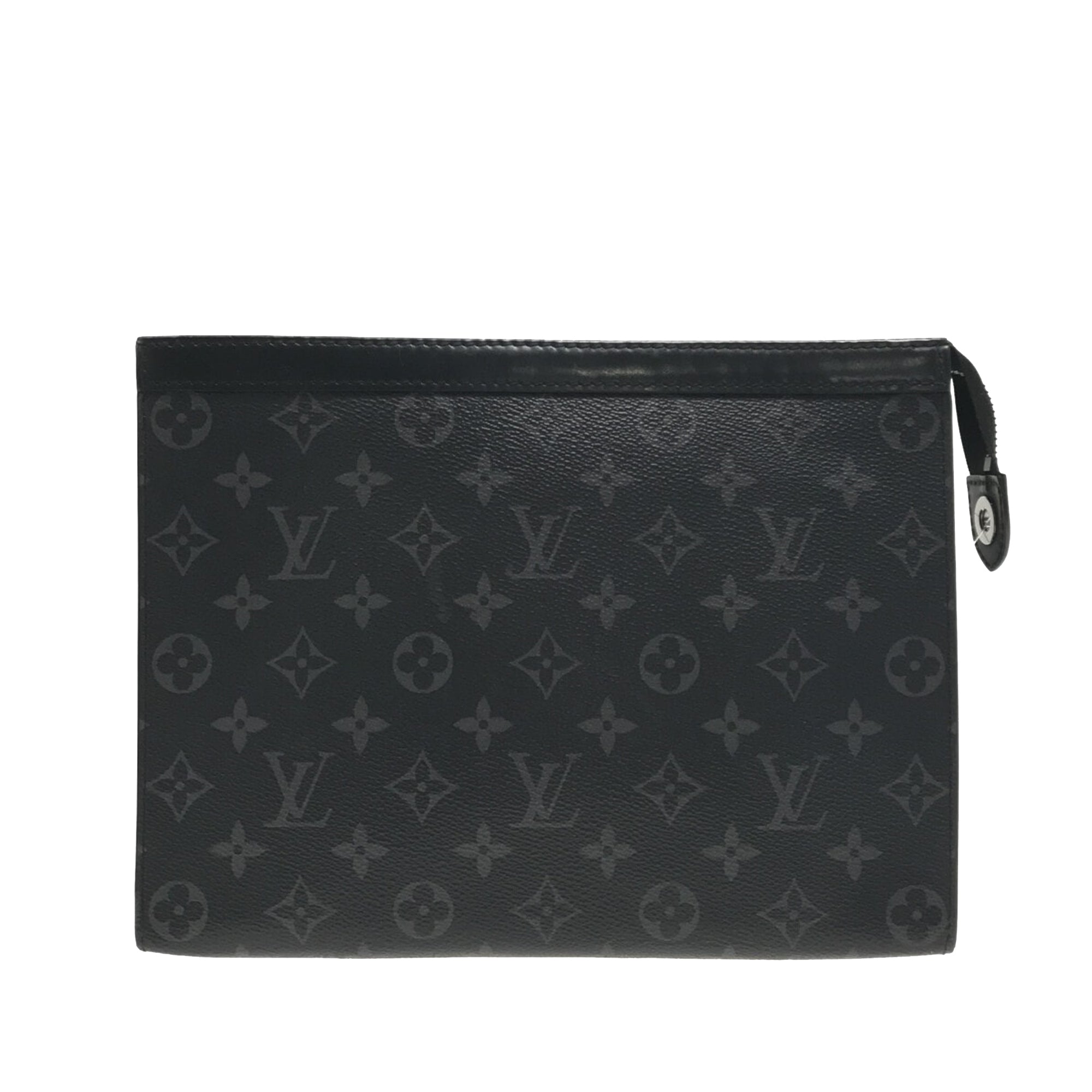 Louis Vuitton, Accessories, Louis Vuitton Discovery Pochette Monogram  Shadow Leather Pm Black