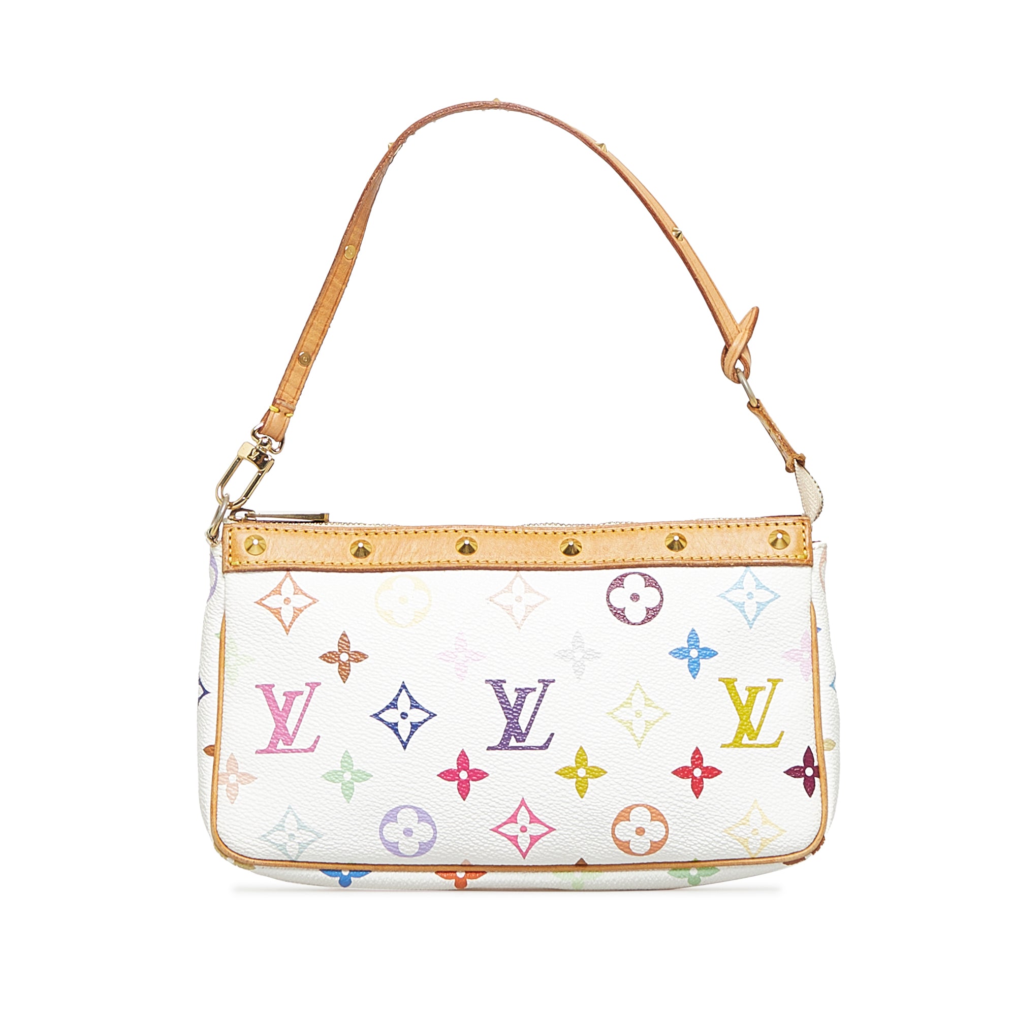 Louis Vuitton - Authenticated Multi Pochette Accessoires Handbag - Cloth Multicolour for Women, Never Worn