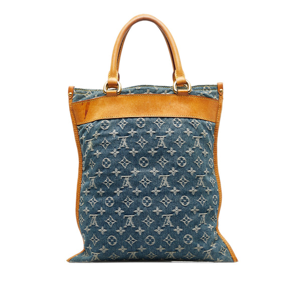 Louis Vuitton Sac Plat Leather Exterior Tote Bags & Handbags for