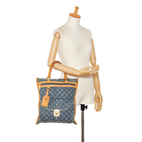 Louis Vuitton Monogram Denim Tote Bag on SALE