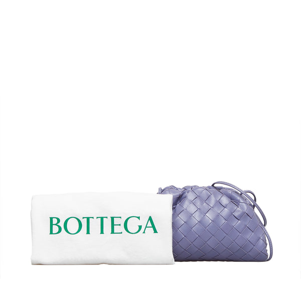 POUCH BAGUETTE LEATHER CROSSBODY BAG for Women - Bottega Veneta
