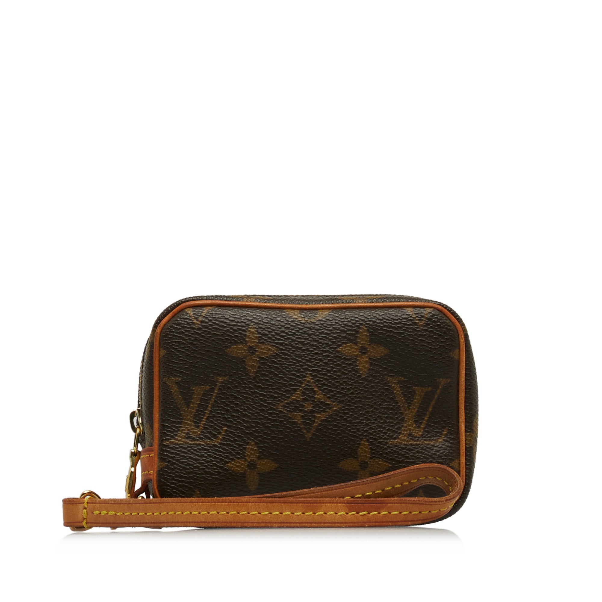 Monogram Wapity Pouch Wristlet (Authentic Pre-Owned)