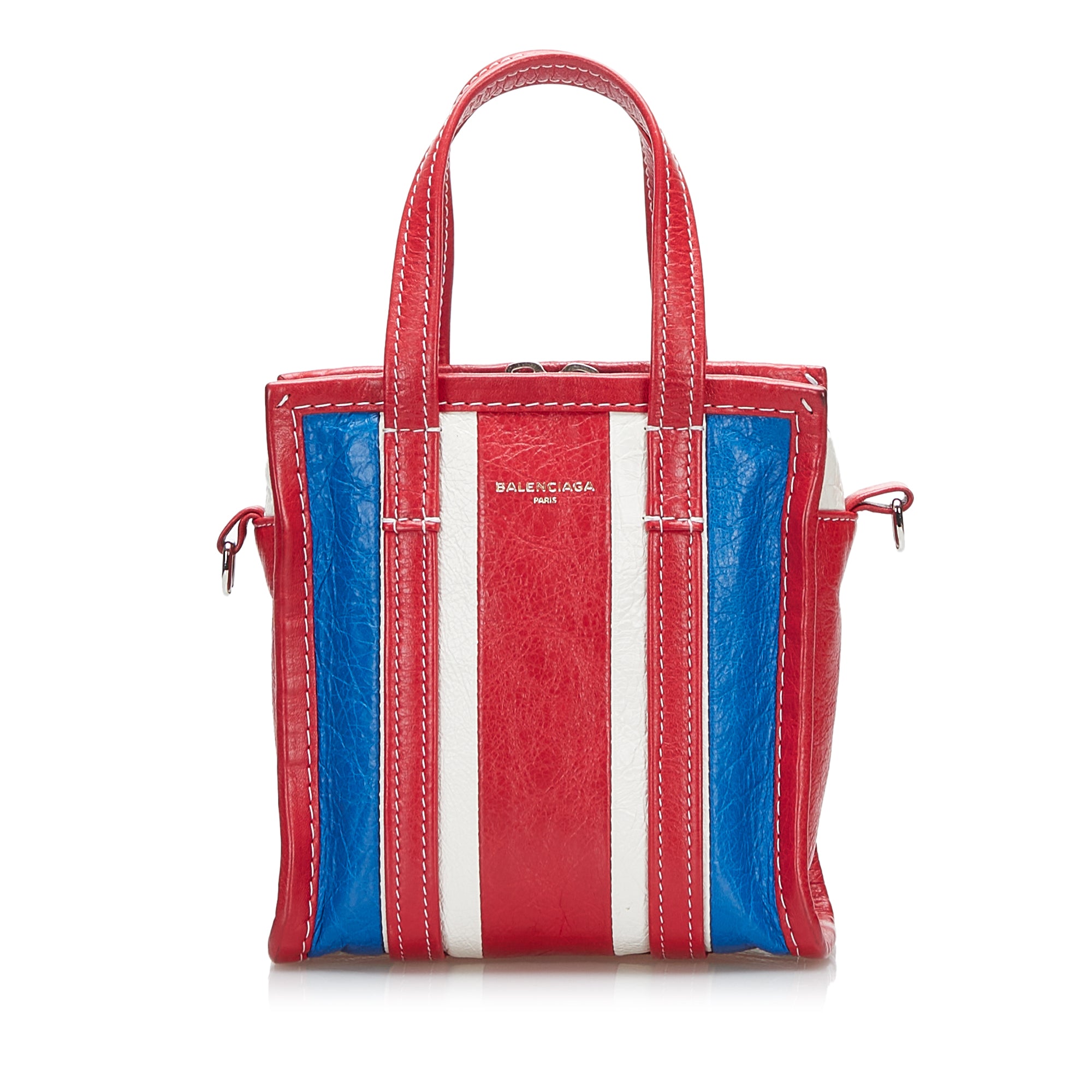 Red Balenciaga Bazar Shopper XXS Satchel – Designer Revival