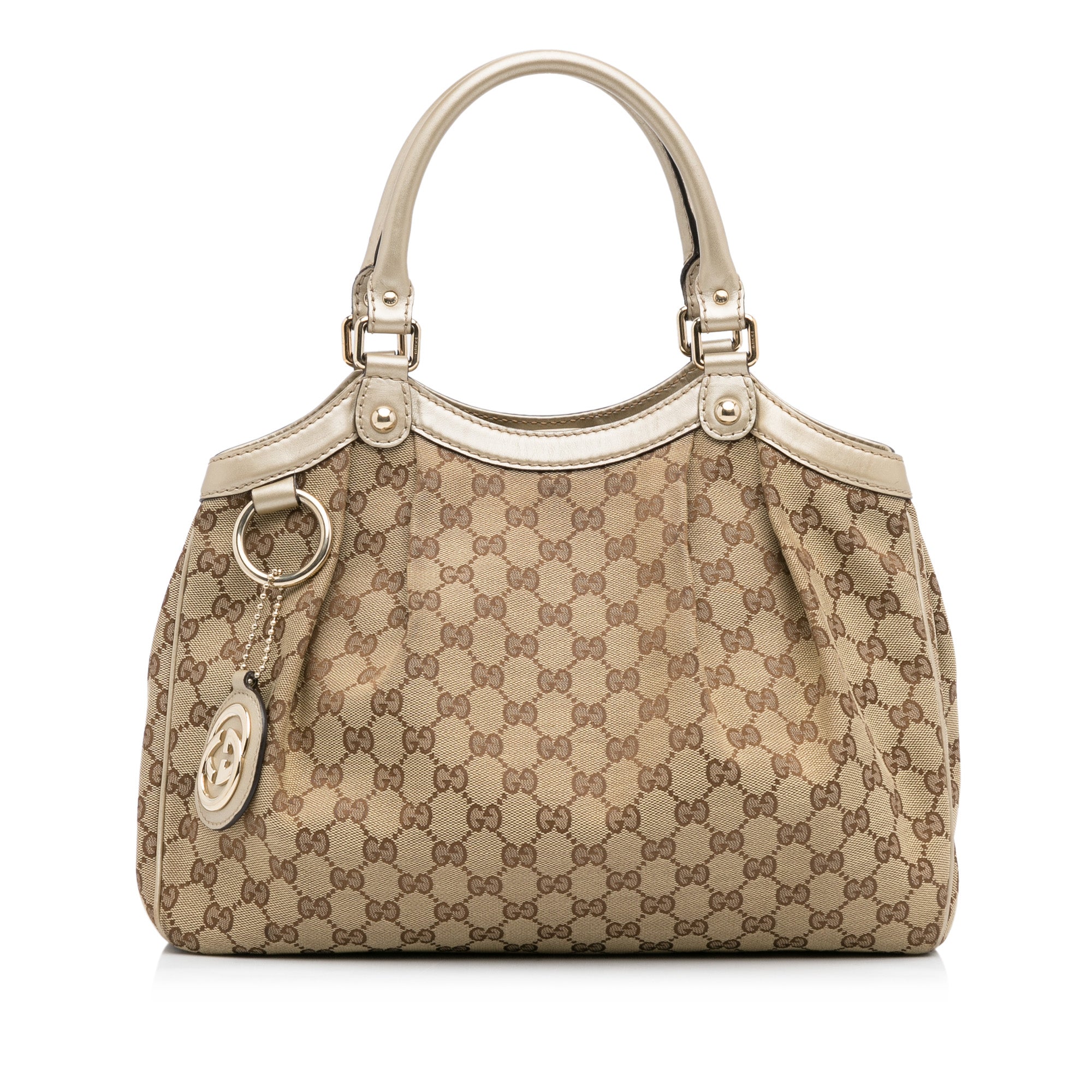 Brown Gucci GG Canvas Tote Bag  AmaflightschoolShops Revival