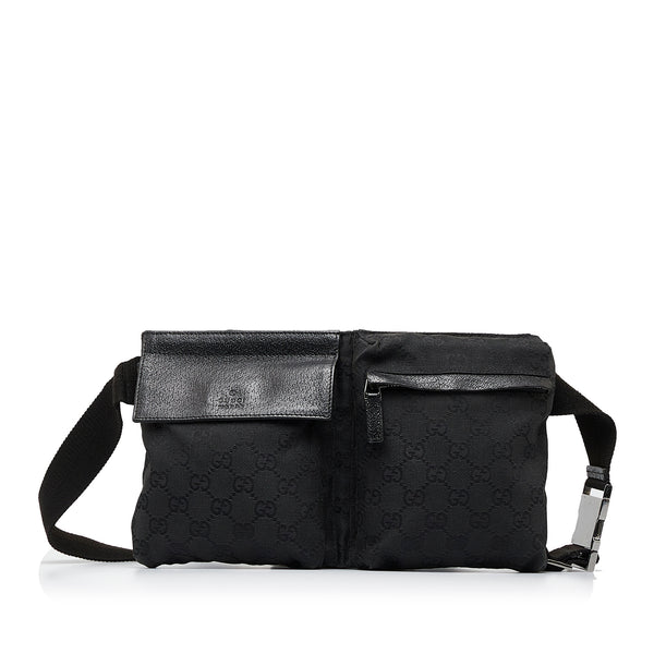 Gucci Original GG Canvas Belt Bag, Black