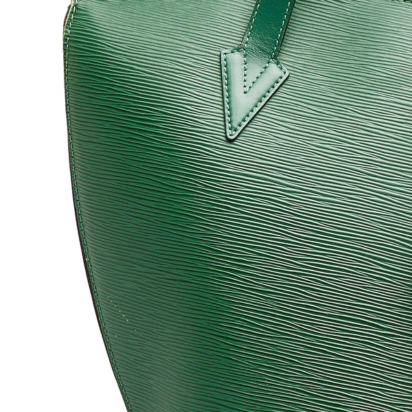 Louis Vuitton Borneo Green Epi Leather Saint Jacques GM Bag Louis Vuitton