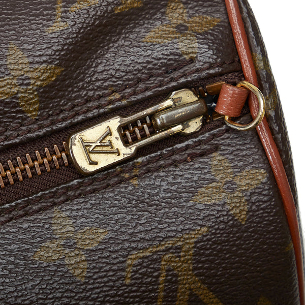 Sac à main Louis Vuitton Capucines grand modèle en cuir grainé bleu et jonc  rose, Brown Louis Vuitton Monogram Papillon 30 Handbag