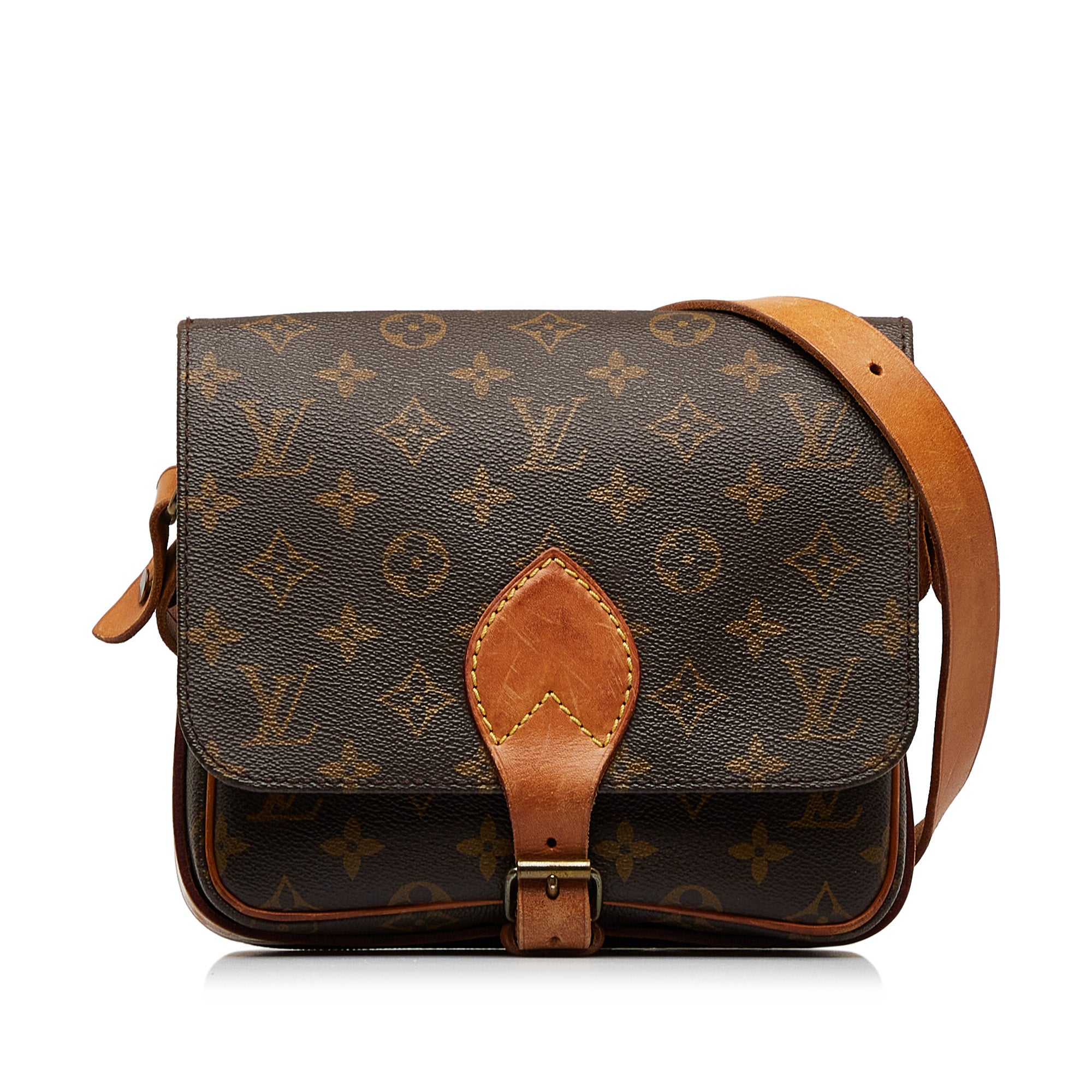 Brown Louis Vuitton Monogram Cartouchiere MM Crossbody Bag, RvceShops  Revival