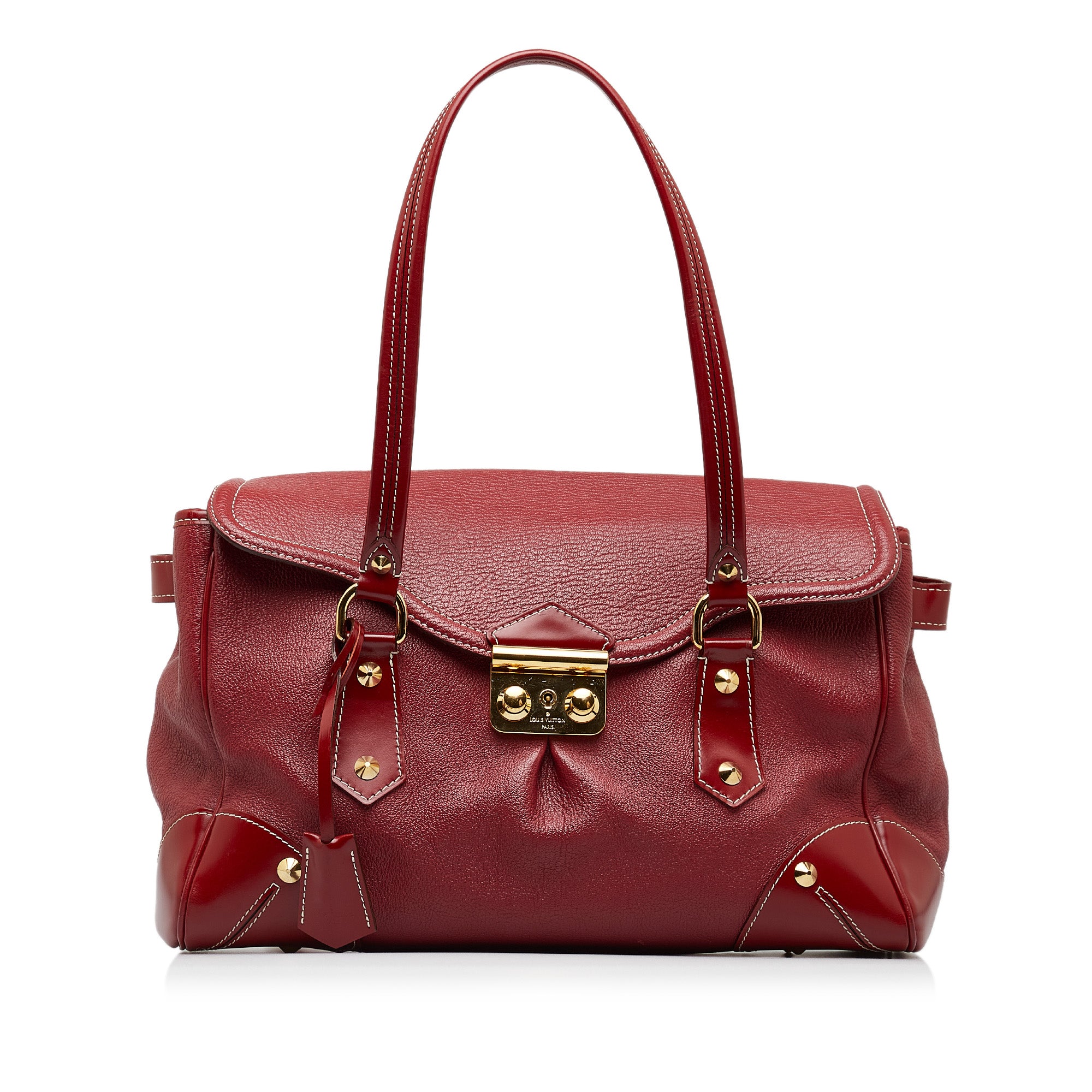 RvceShops Revival, Red Louis Vuitton Suhali L Absolu De Voyage