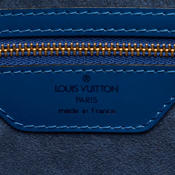 RvceShops Revival  Blue Louis Vuitton Epi Saint Jacques Short