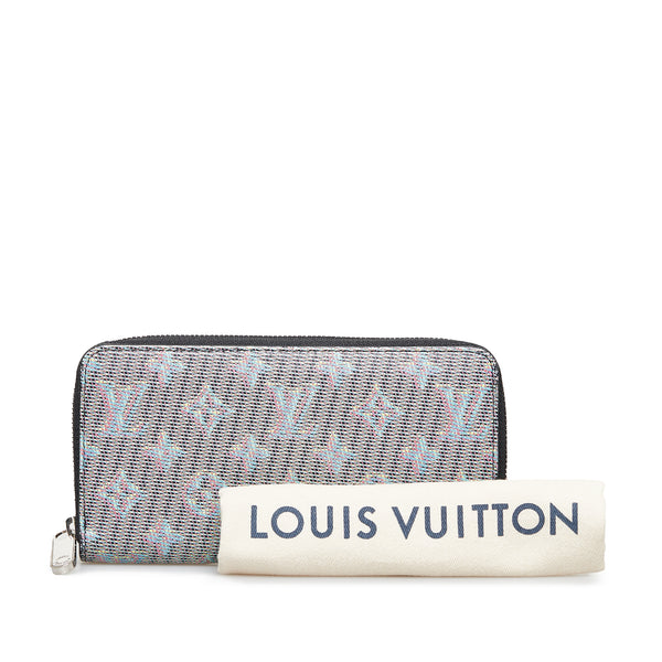 Louis Vuitton Zippy Wallet Damier Monogram LV Pop Canvas Multicolor