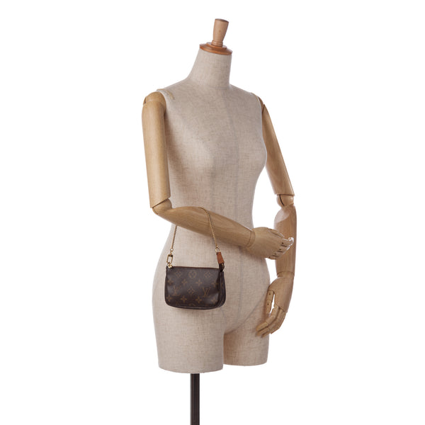 Brown Louis Vuitton Monogram Mini Pochette Accessoires, Cra-wallonieShops  Revival