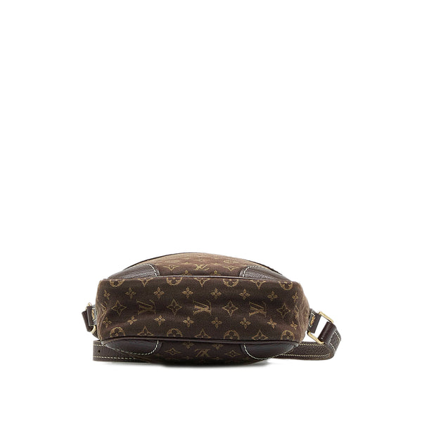 Louis Vuitton Brown Monogram Mini Lin Coin Pouch Beige Cloth Cloth  ref.317911 - Joli Closet