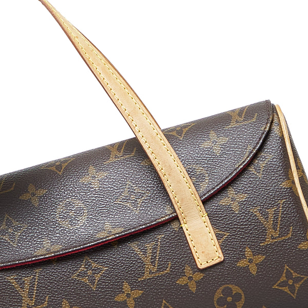 Louis Vuitton Tote Large Brown Monogram Canvas Babylon Handbag Shoulder  Purse