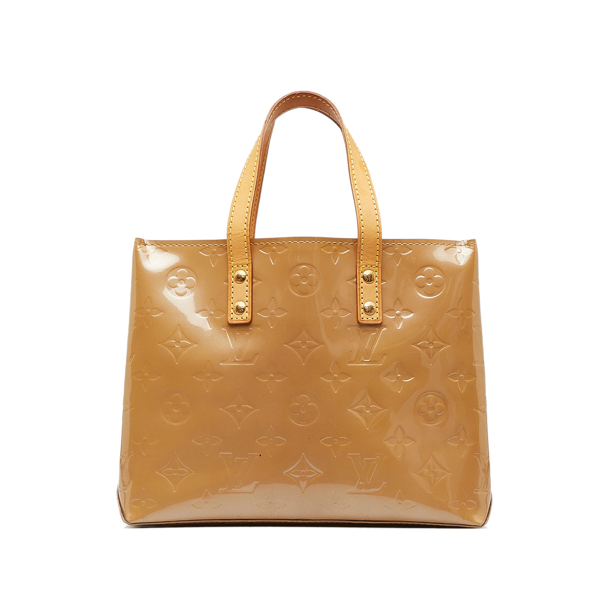 Tan Louis Vuitton Monogram Vernis Reade PM Handbag – SlocogShops Revival
