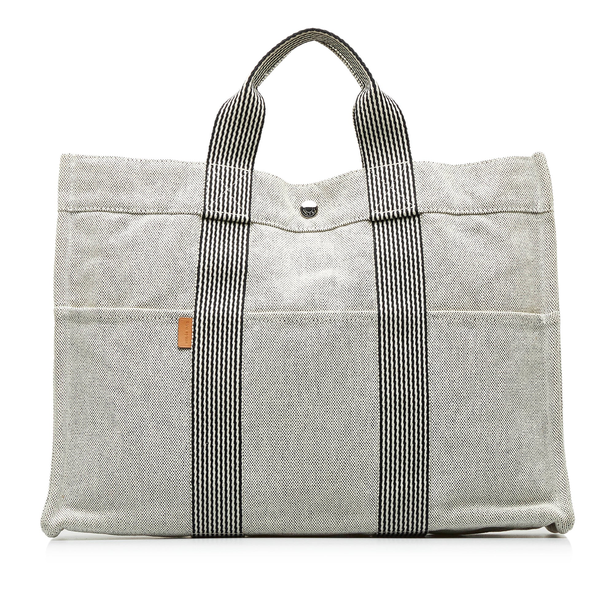 Gray Hermes Herline MM Tote Bag – Designer Revival