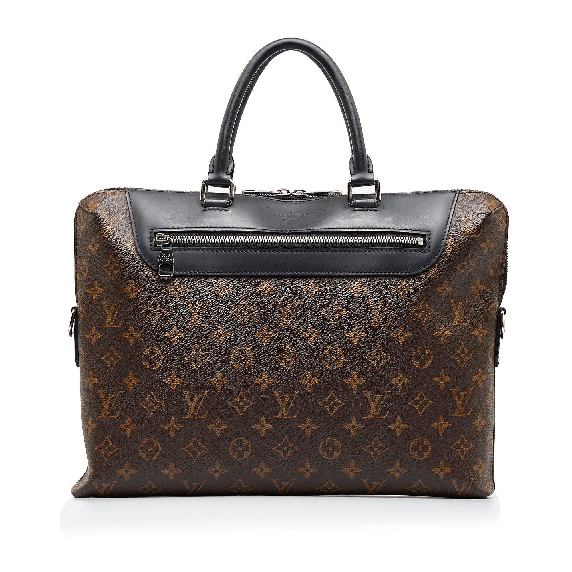 Louis Vuitton Neo Greenwich travel bag in brown canvas, golden