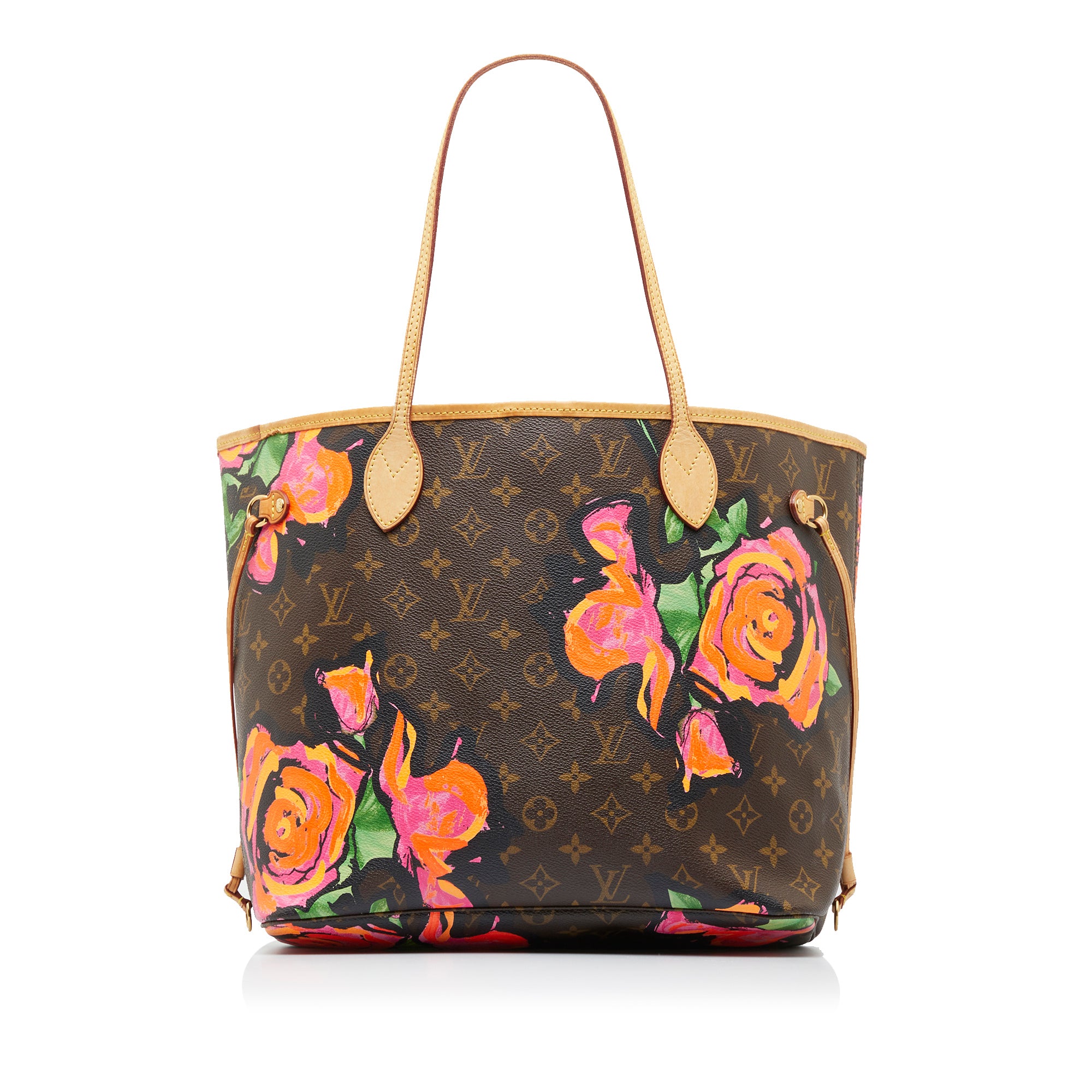 Louis Vuitton Flower Tote Monogram Shoulder Bag Canvas Brown Women's LOUIS  VUITTON