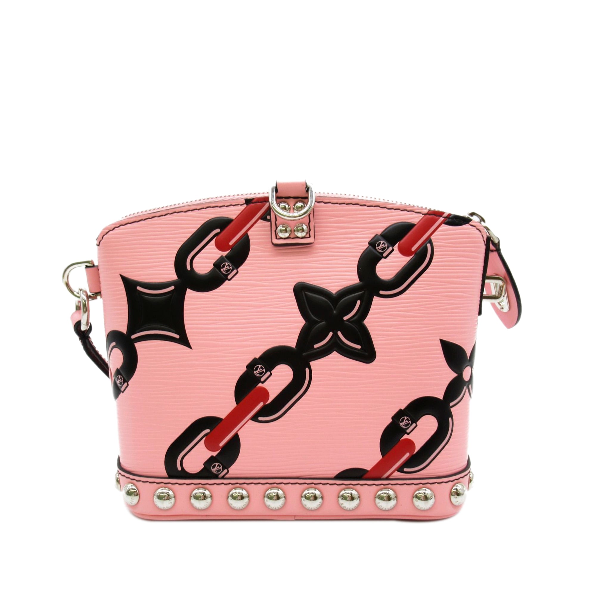 Louis vuitton pink flower purse 