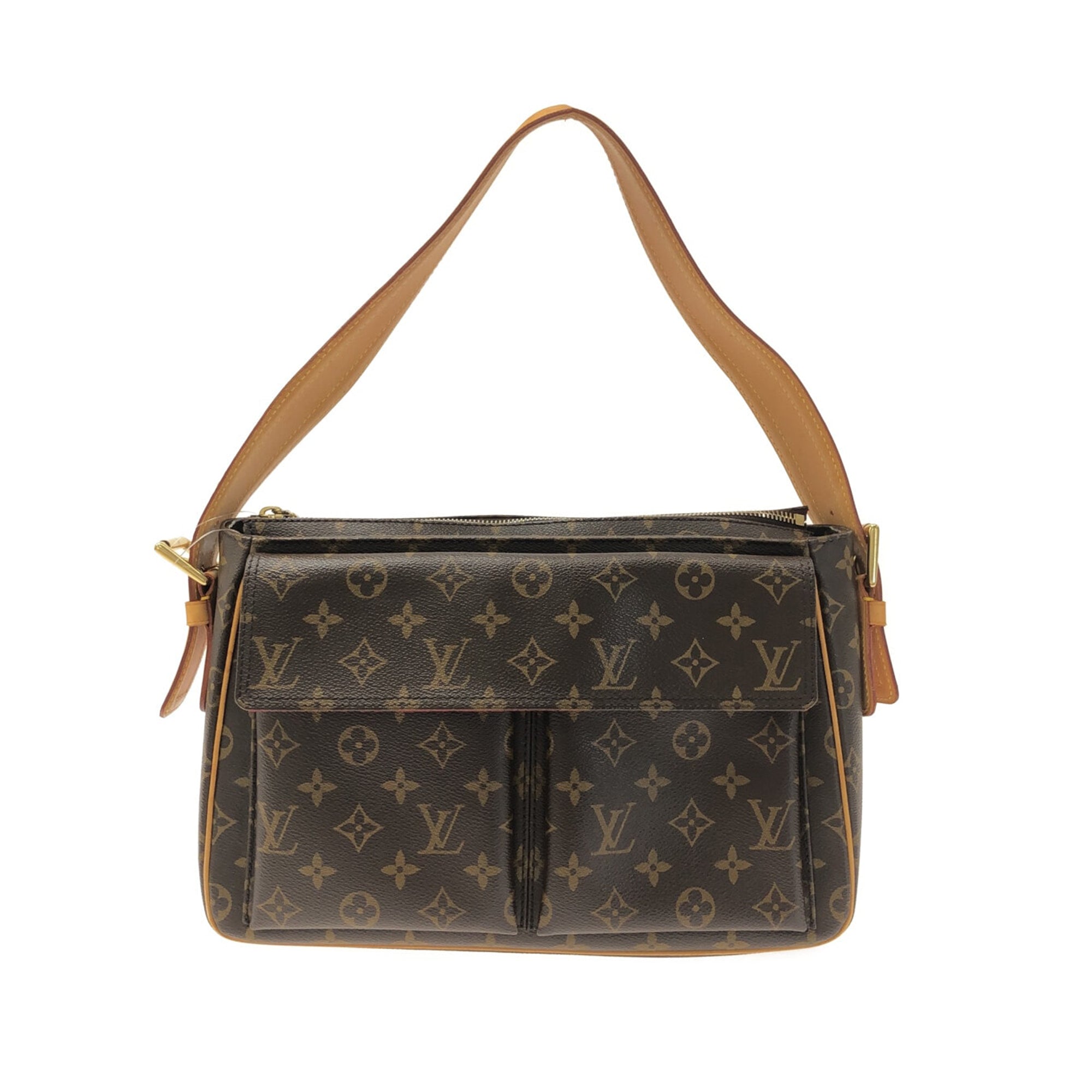 Louis Vuitton Womens Monogram Canvas Shoulder Handbag