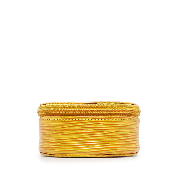 Louis Vuitton EPI Ecrin Bijoux Jewelry Case in Yellow, Women's