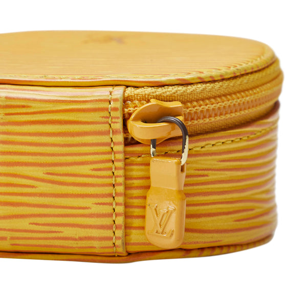 Louis Vuitton EPI Ecrin Bijoux Jewelry Case in Yellow, Women's