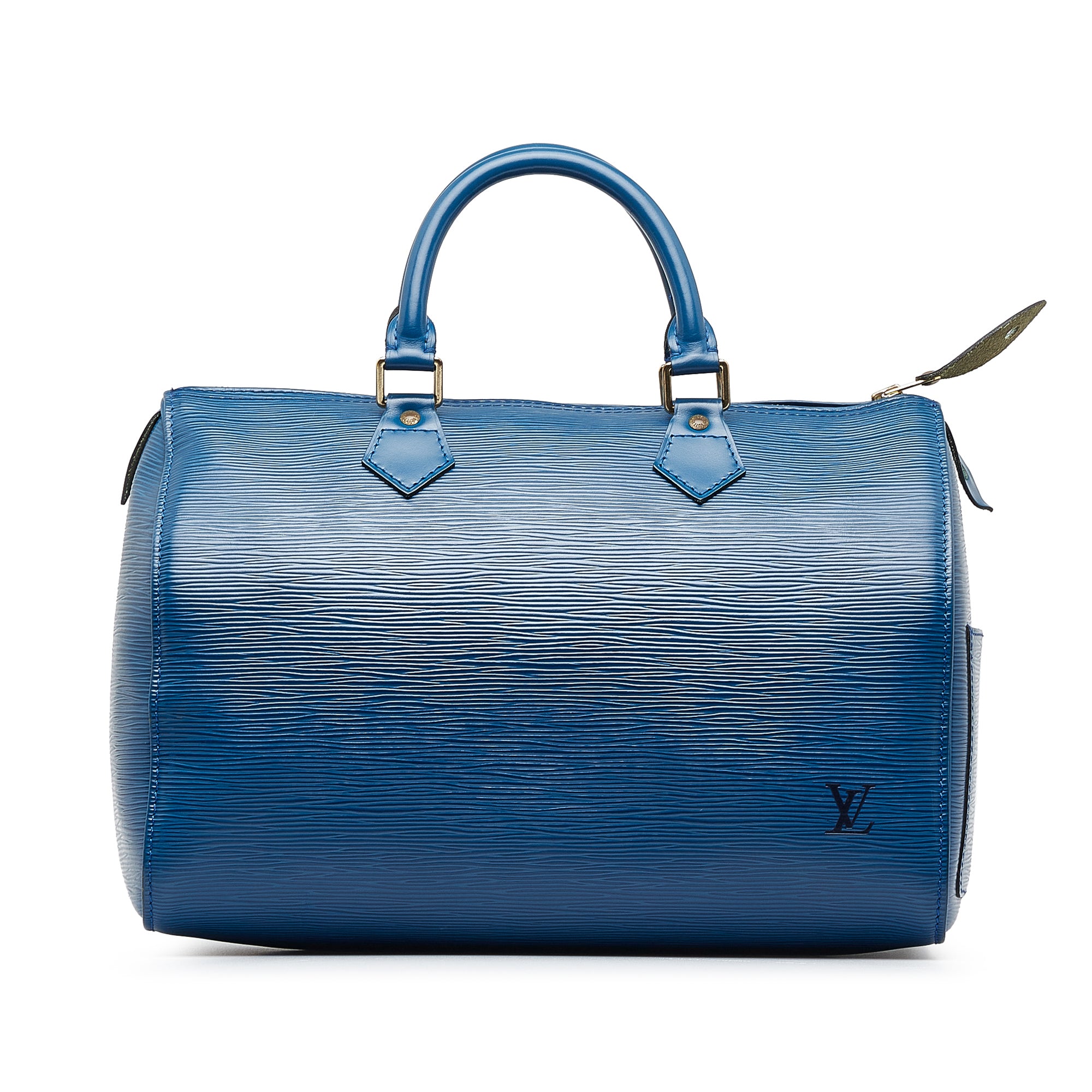 Louis Vuitton Green Monogram Denim Neo Speedy 30 Top Handle Bag